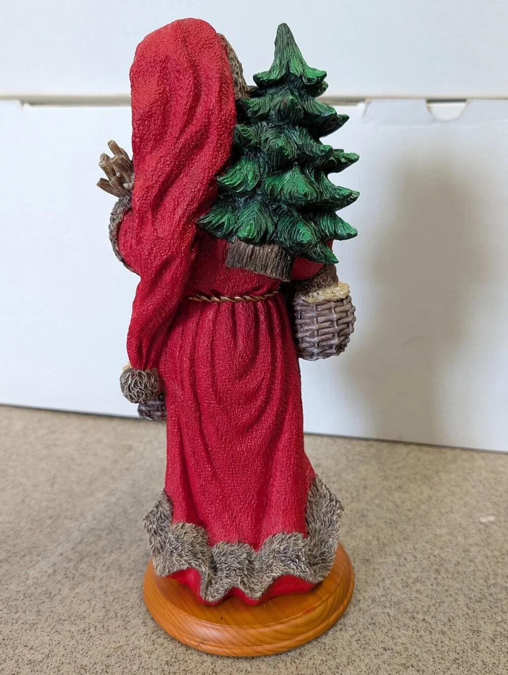gentle st nick LYNN HANEY vintage christmas figurine